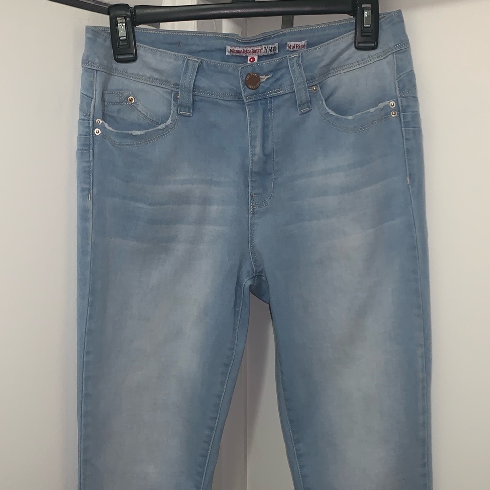 Fashion Nova Light Wash Denim Jeans